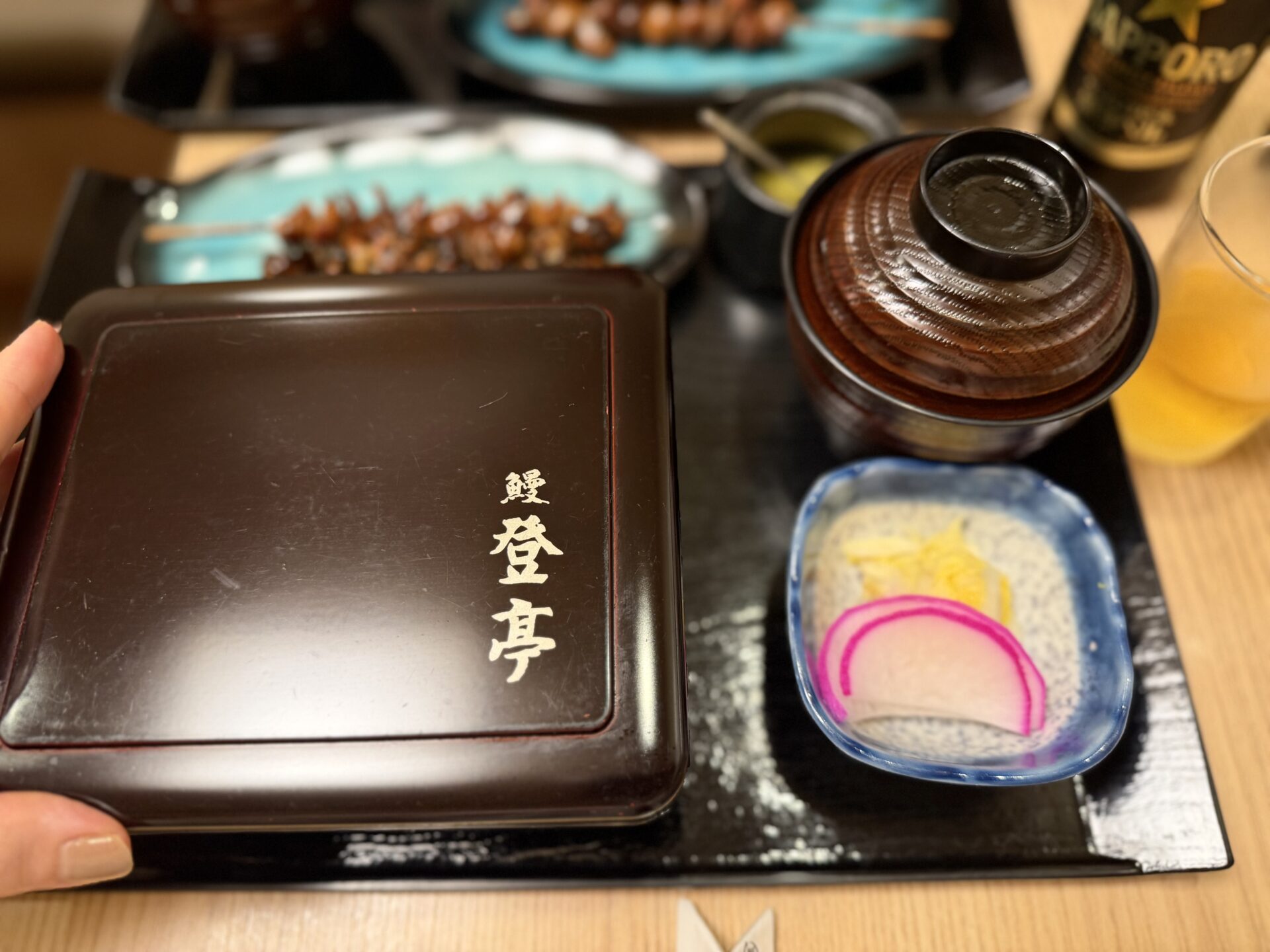 鰻 登亭 銀座店 うなぎ のぼりてい 鰻丼 銀座グルメ