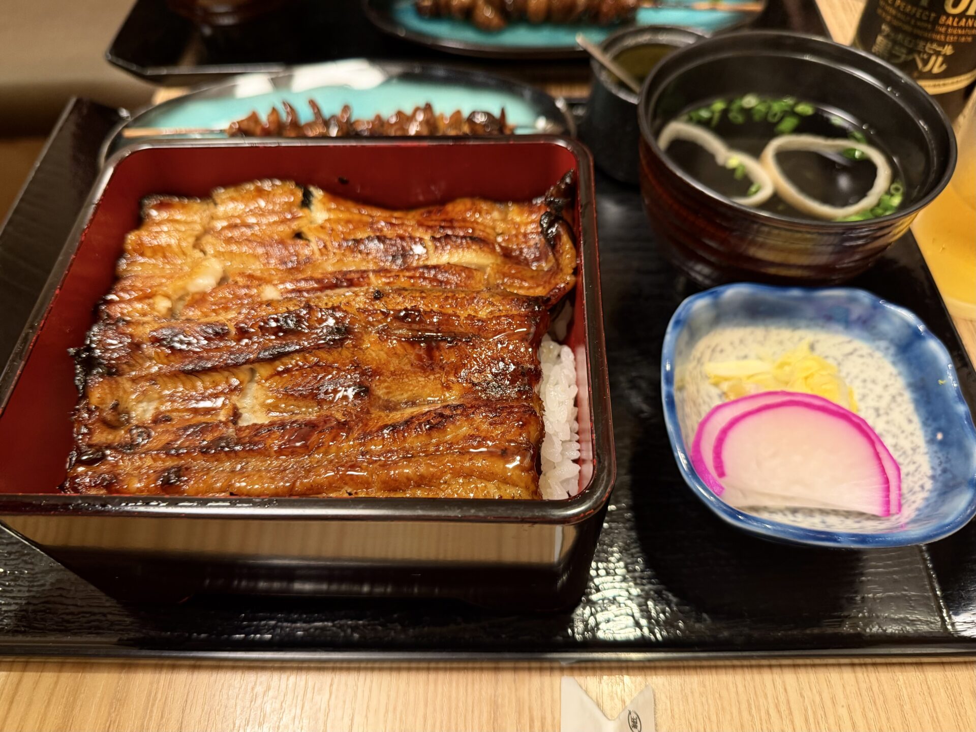 鰻 登亭 銀座店 うなぎ のぼりてい 鰻丼 銀座グルメ
